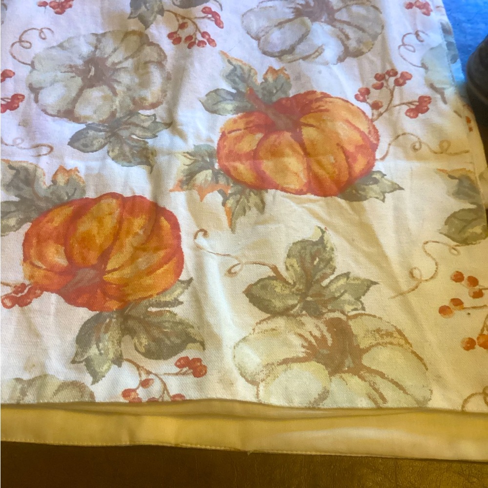 Pumpkin tablecloth